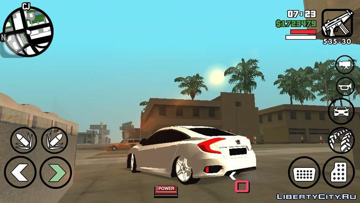 Honda Civic FC5 (только DFF) / GTA San Andreas (iOS, Android)