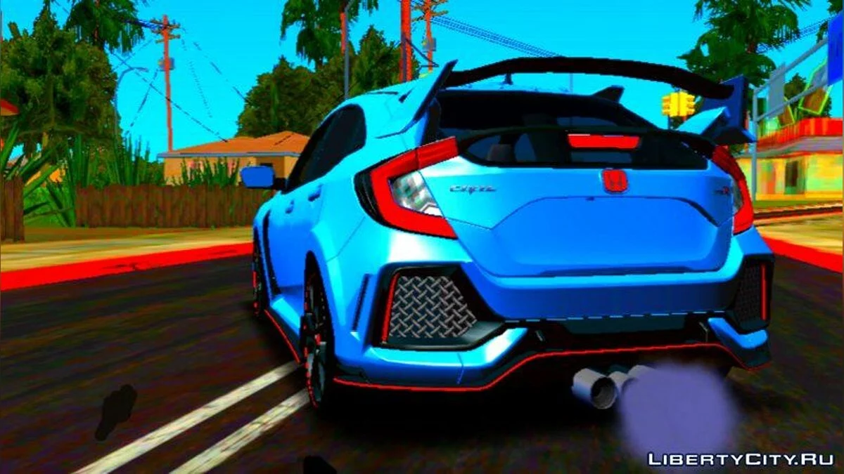 Honda Civic Type R (только DFF) / GTA San Andreas (iOS, Android)
