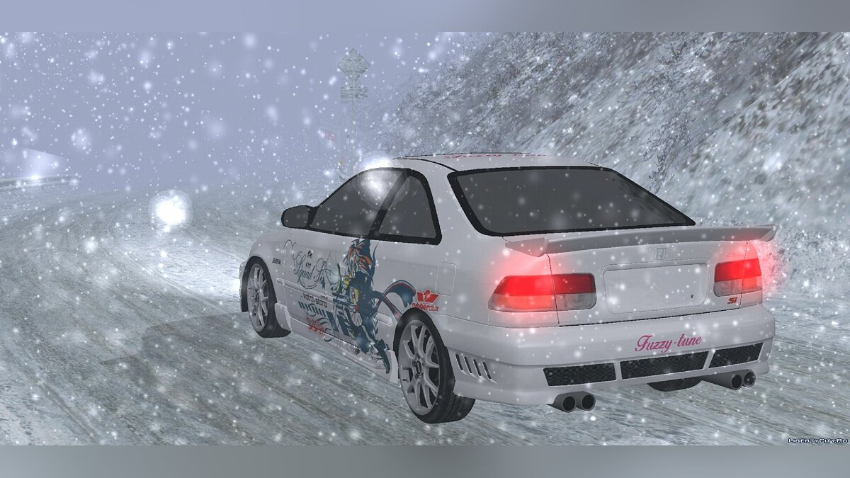 Honda Civic для GTA San Andreas (iOS, Android) - Картинка #4