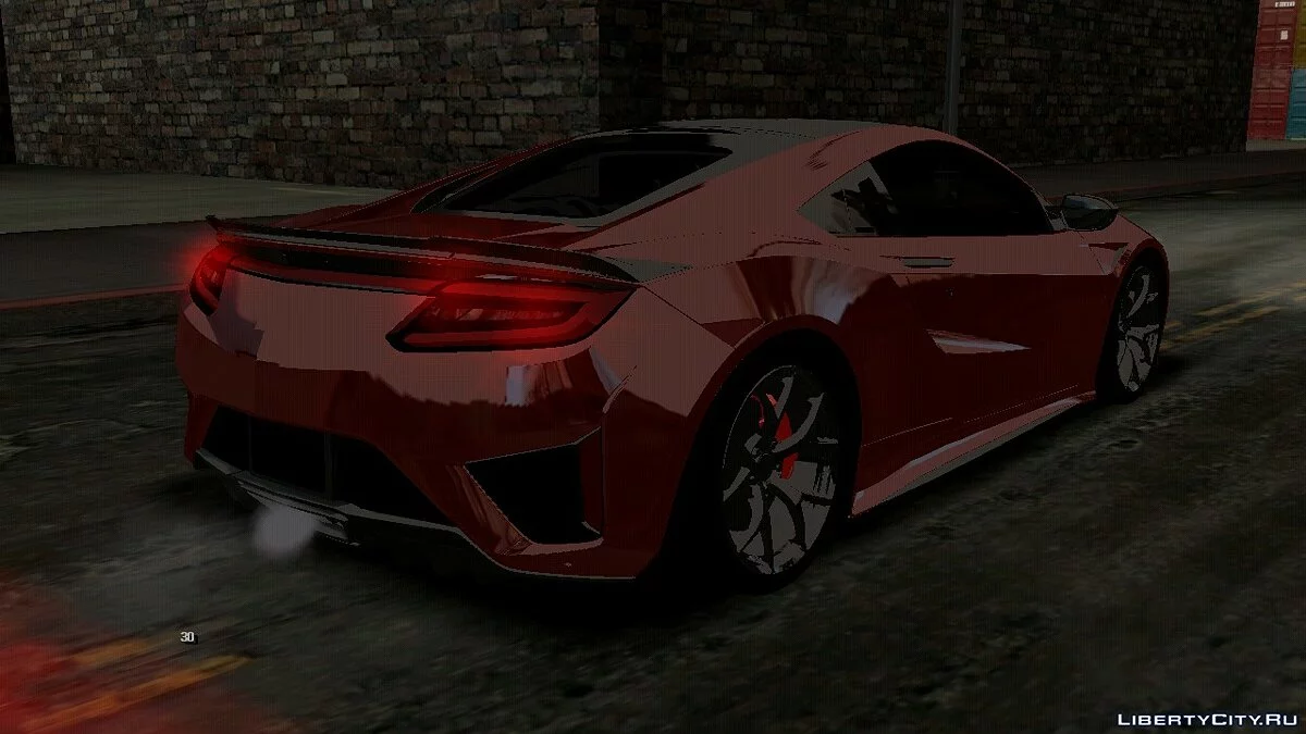 Honda NSX 2017 (только DFF) / GTA San Andreas (iOS, Android)