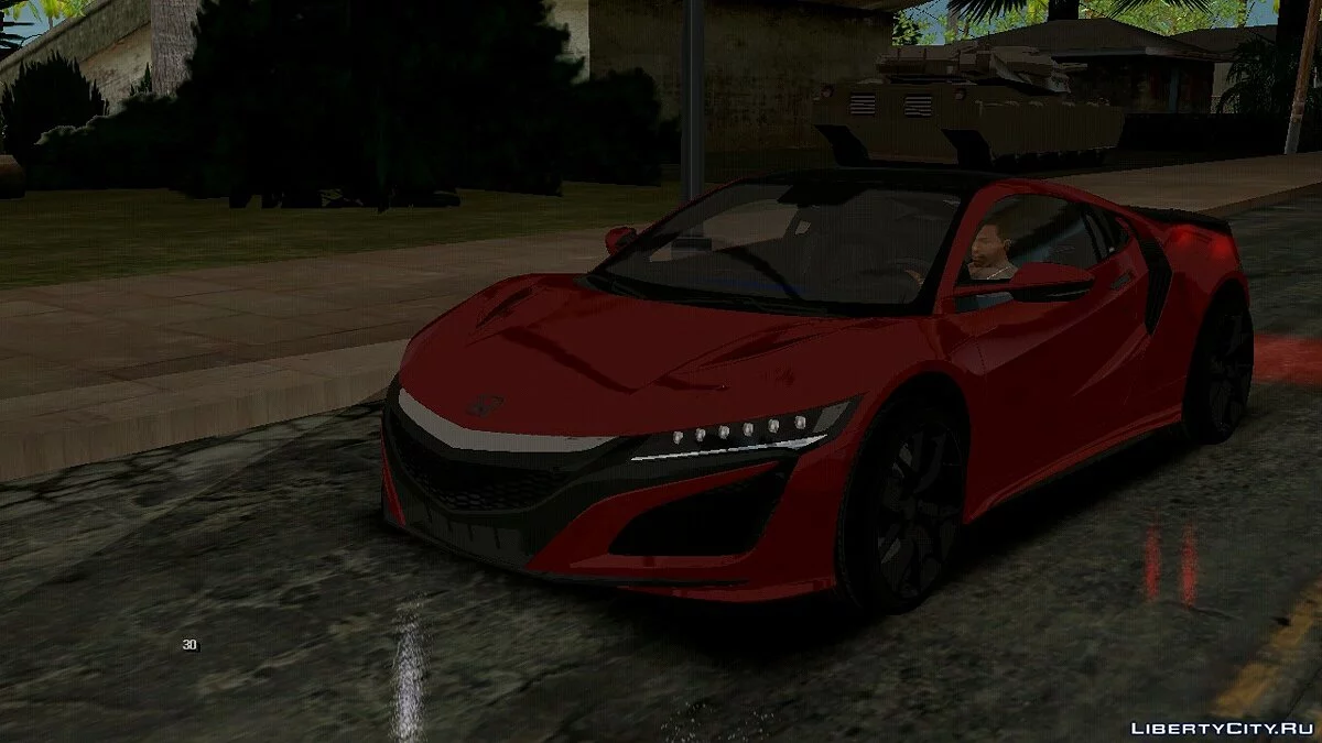 Honda NSX NC1 2017 / GTA San Andreas (iOS, Android)