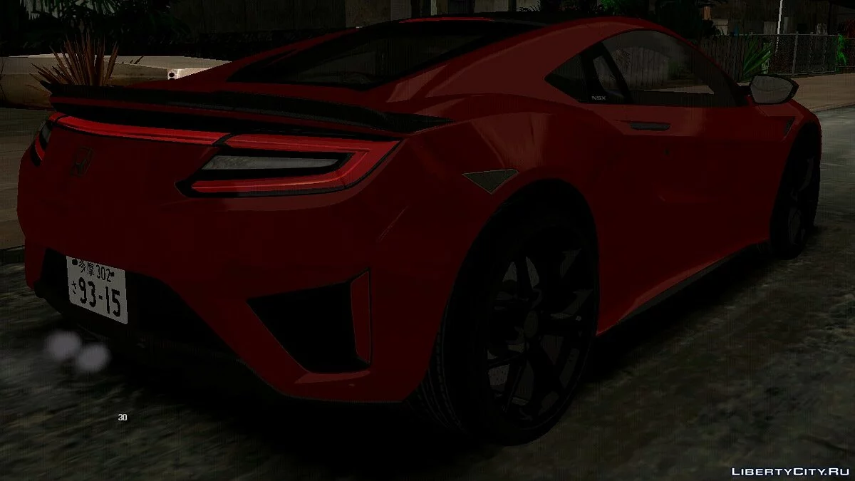 Honda NSX NC1 2017 / GTA San Andreas (iOS, Android)