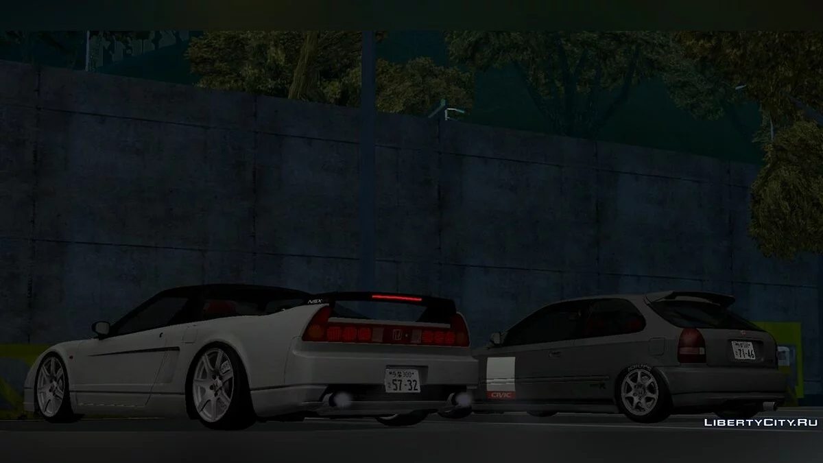 Honda NSX Type-R NA2 / GTA San Andreas (iOS, Android)