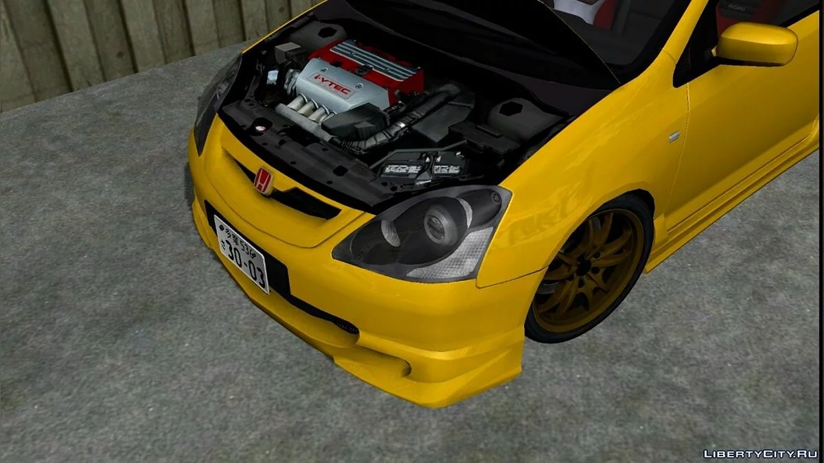 HONDA Civic Type-R EP3 / GTA San Andreas (iOS, Android)