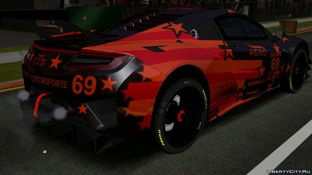 Acura NSX GT3 / GTA San Andreas (iOS, Android)