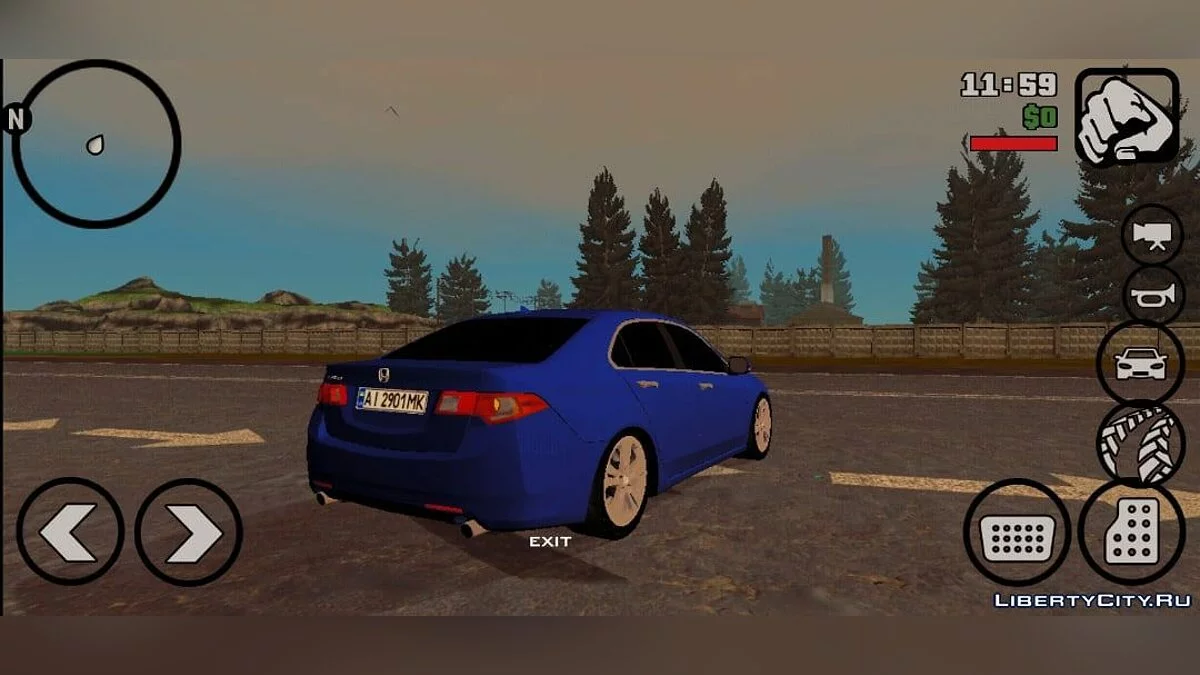 Honda Accord / GTA San Andreas (iOS, Android)