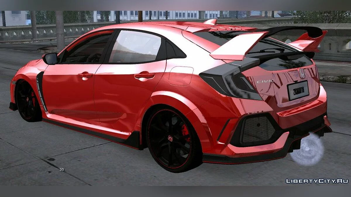 Honda Civic Type - R 2018 / GTA San Andreas (iOS, Android)