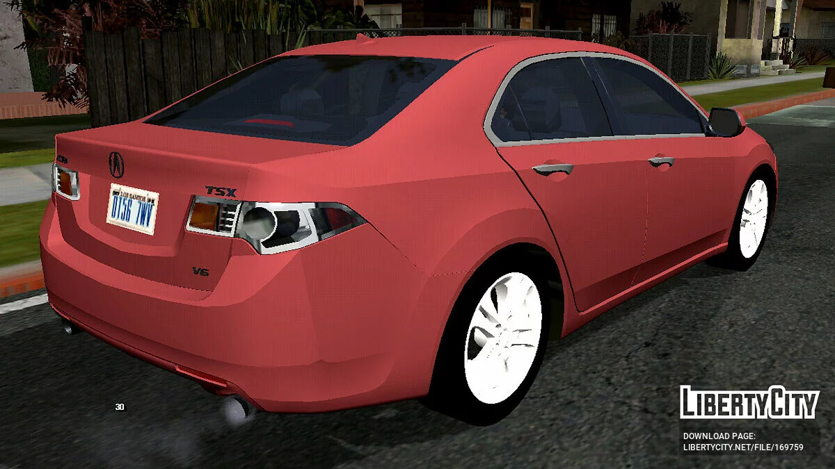 Acura TSX (только DFF) / GTA San Andreas (iOS, Android)