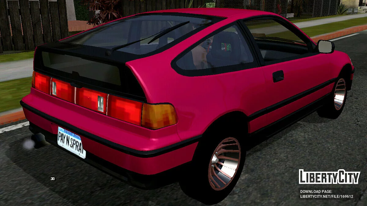 Honda CRX (только DFF) / GTA San Andreas (iOS, Android)