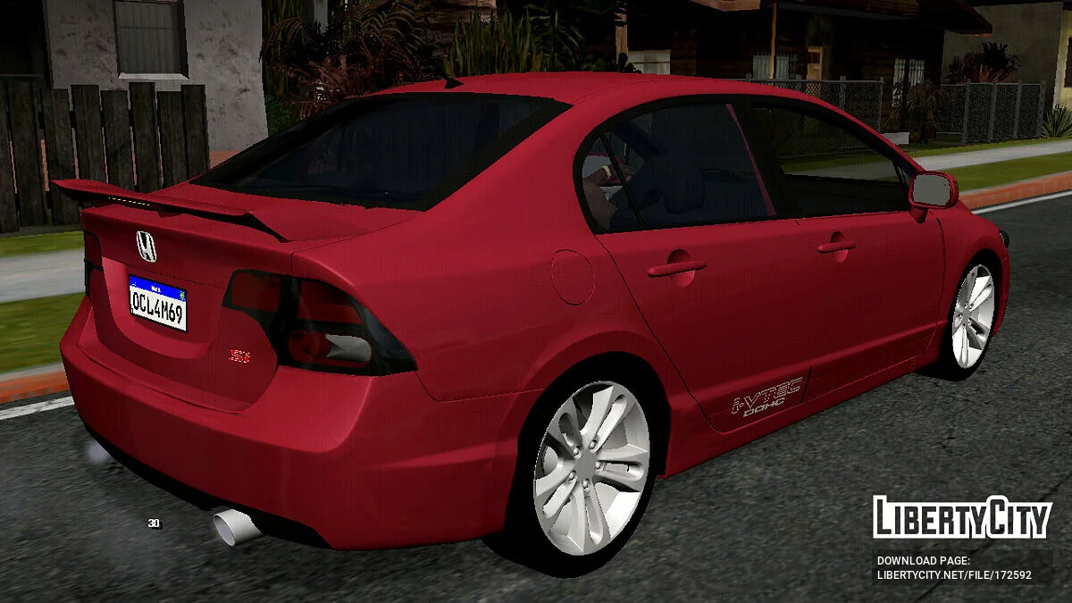 Honda Civic SI 2008 (только DFF) / GTA San Andreas (iOS, Android)