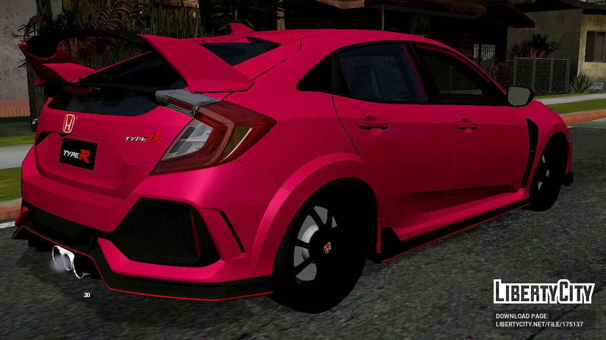 Honda Civic Typer R (только DFF) / GTA San Andreas (iOS, Android)