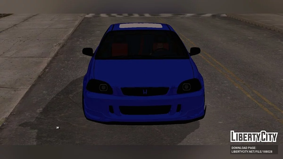 Honda Civic IES (только DFF) / GTA San Andreas (iOS, Android)