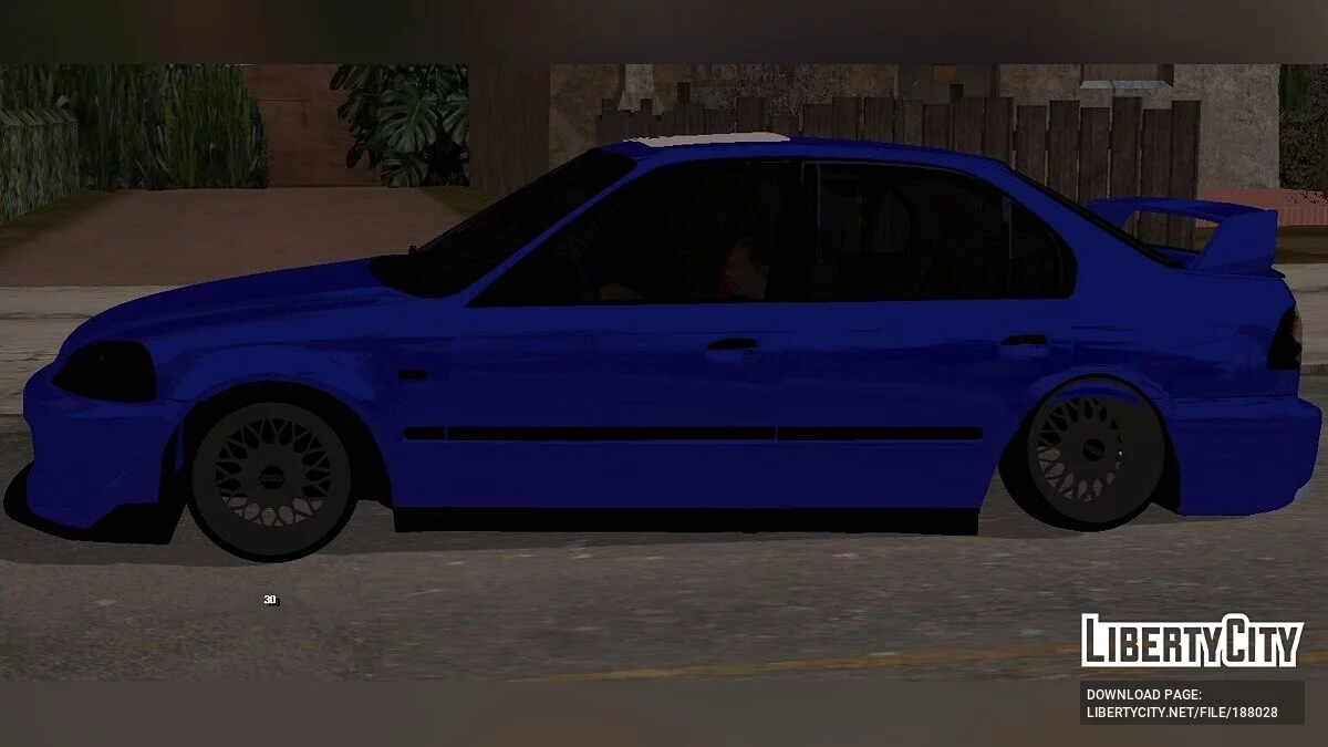 Honda Civic IES (только DFF) / GTA San Andreas (iOS, Android)