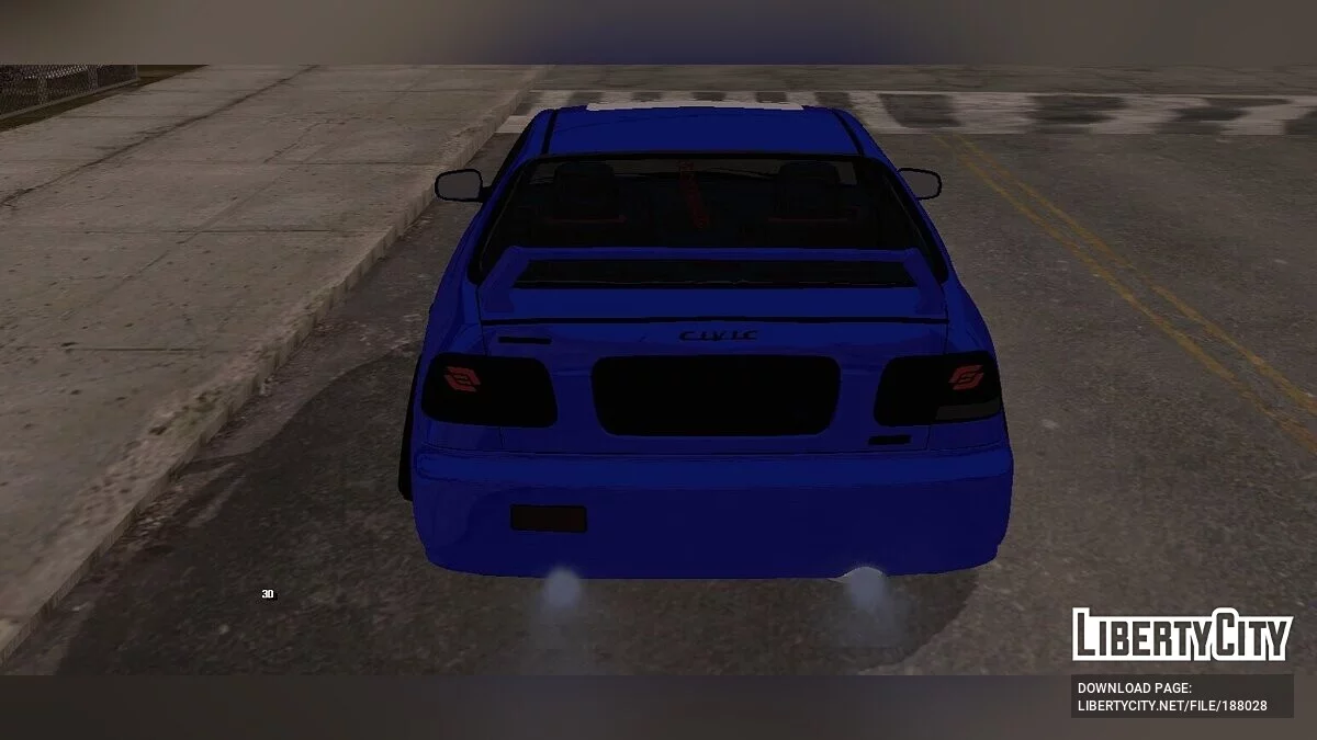 Honda Civic IES (только DFF) / GTA San Andreas (iOS, Android)