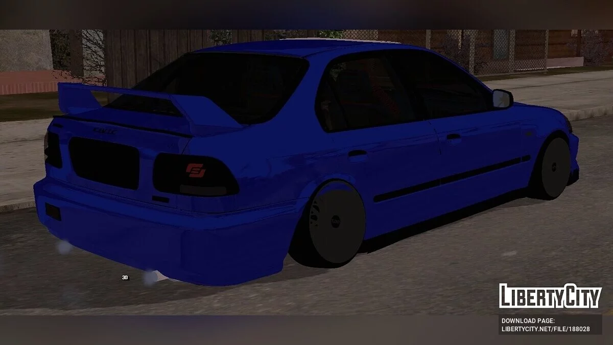Honda Civic IES (только DFF) / GTA San Andreas (iOS, Android)