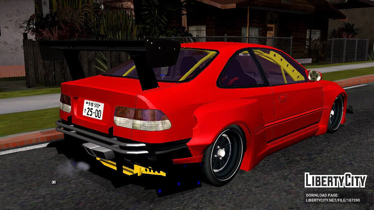 Honda Civic Si (только DFF) / GTA San Andreas (iOS, Android)