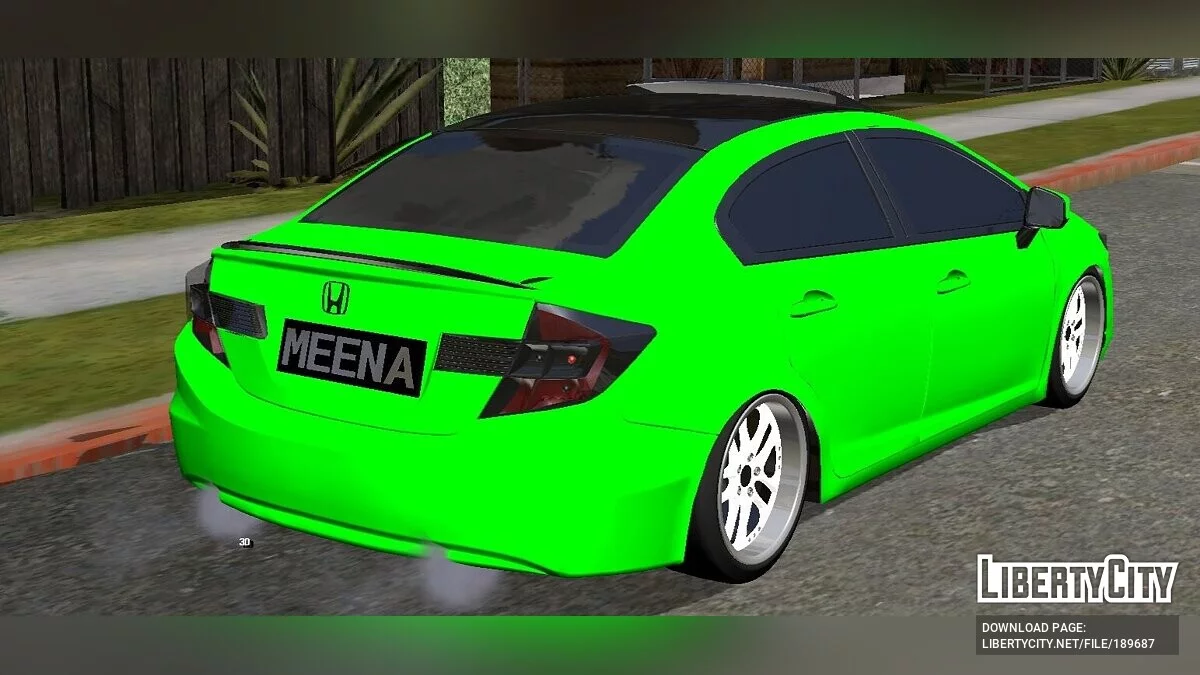 Honda Green (только DFF) / GTA San Andreas (iOS, Android)
