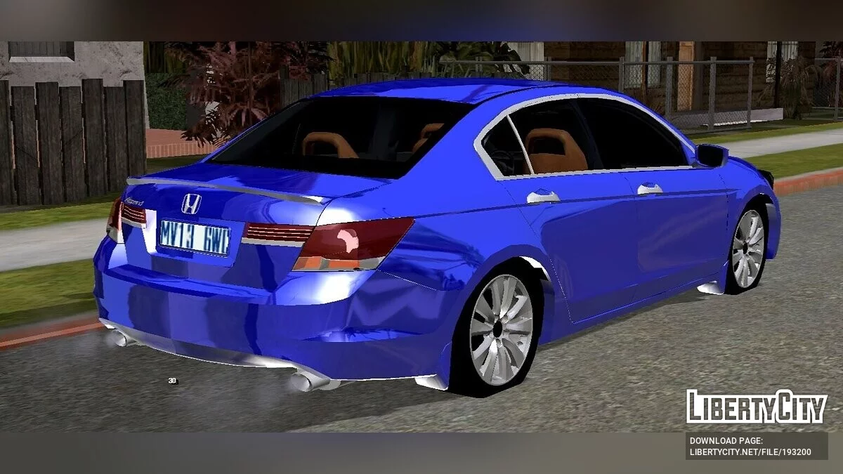 Honda Accord (только DFF) / GTA San Andreas (iOS, Android)
