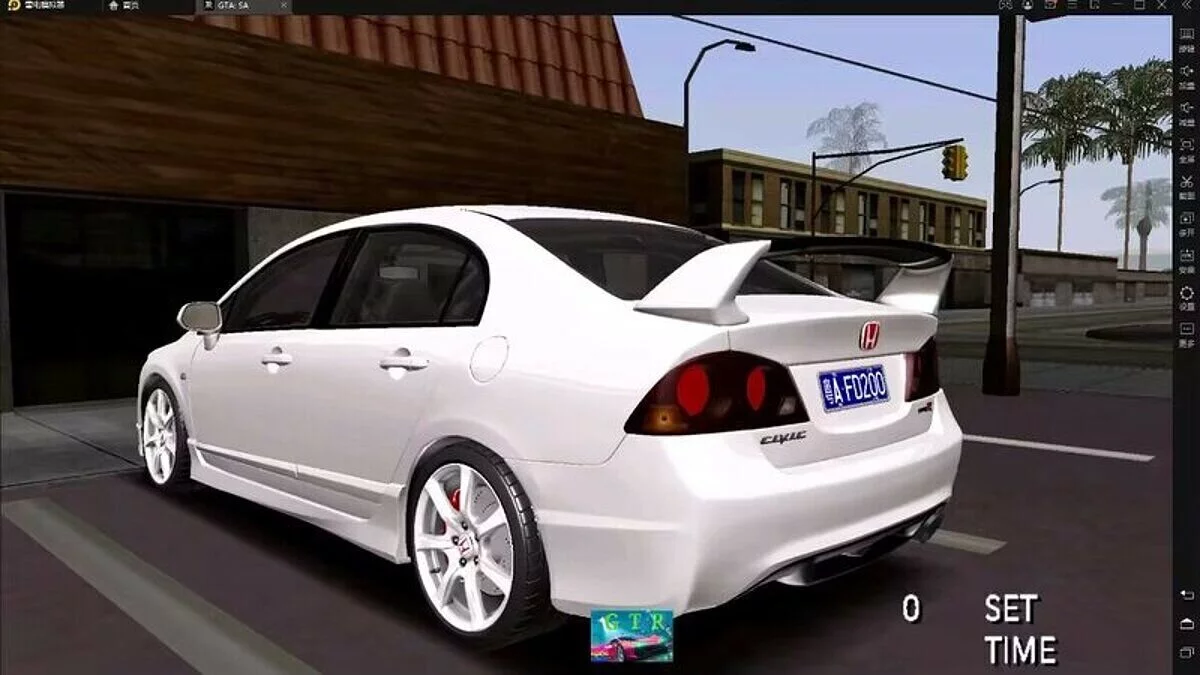 2009 Honda Civic Type R FD2 / GTA San Andreas (iOS, Android)