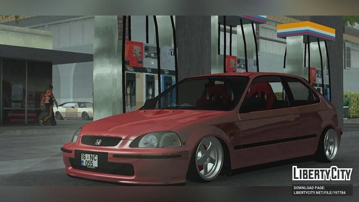 Honda Civic 1.6 Hatchback / GTA San Andreas (iOS, Android)