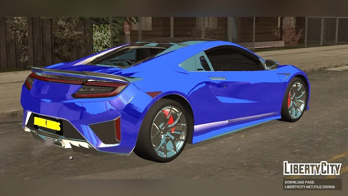 Honda NSX (только DFF) / GTA San Andreas (iOS, Android)