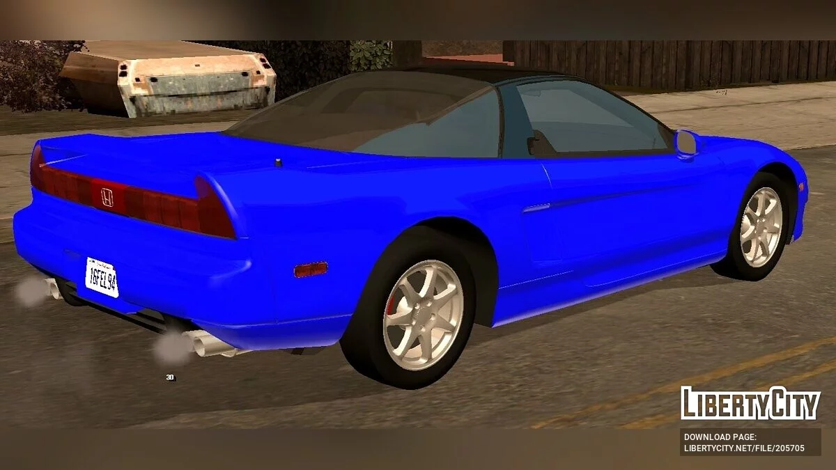 Honda NSX (NA1) '91 (только DFF) / GTA San Andreas (iOS, Android)