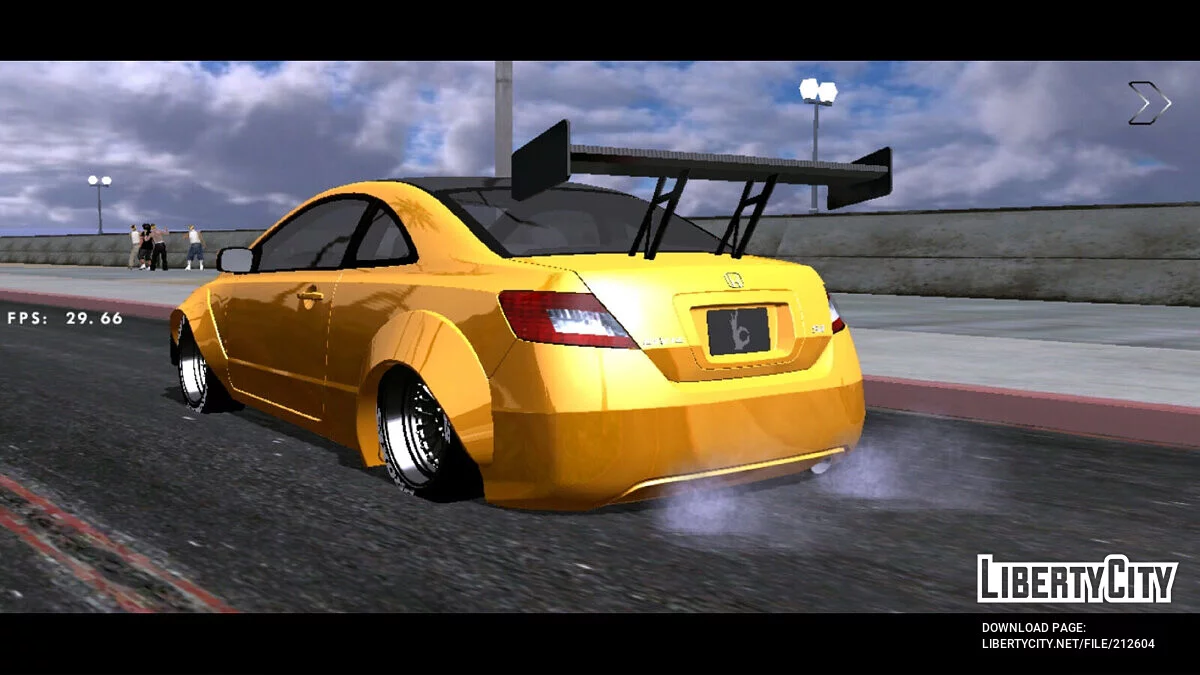 Honda Civic Si 2006 (только DFF) / GTA San Andreas (iOS, Android)