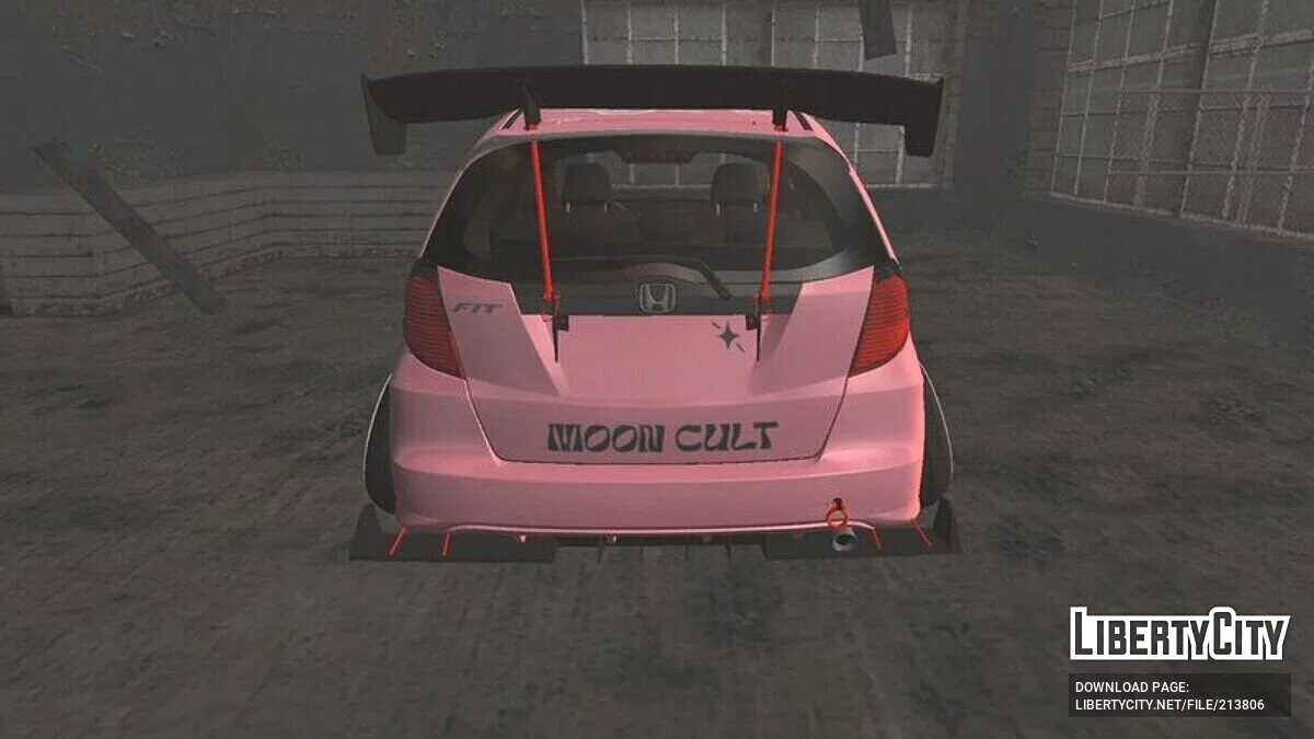 Honda Jazz Fit Hello Kitty / GTA San Andreas (iOS, Android)