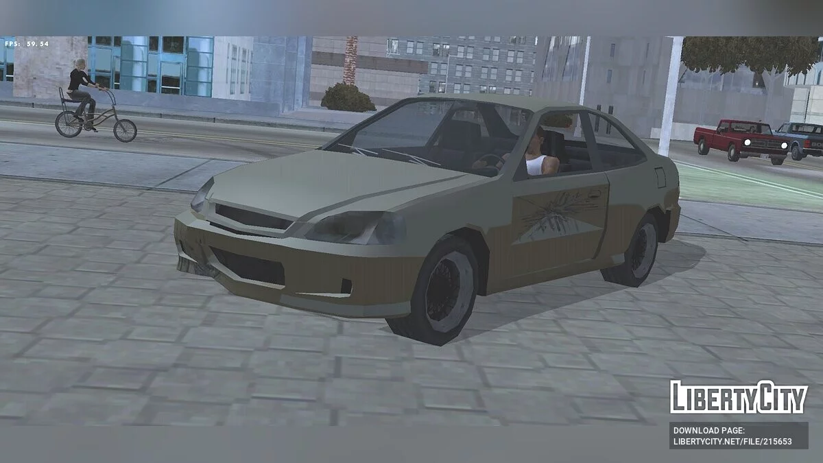 Honda Civic (SA Style, только DFF) / GTA San Andreas (iOS, Android)
