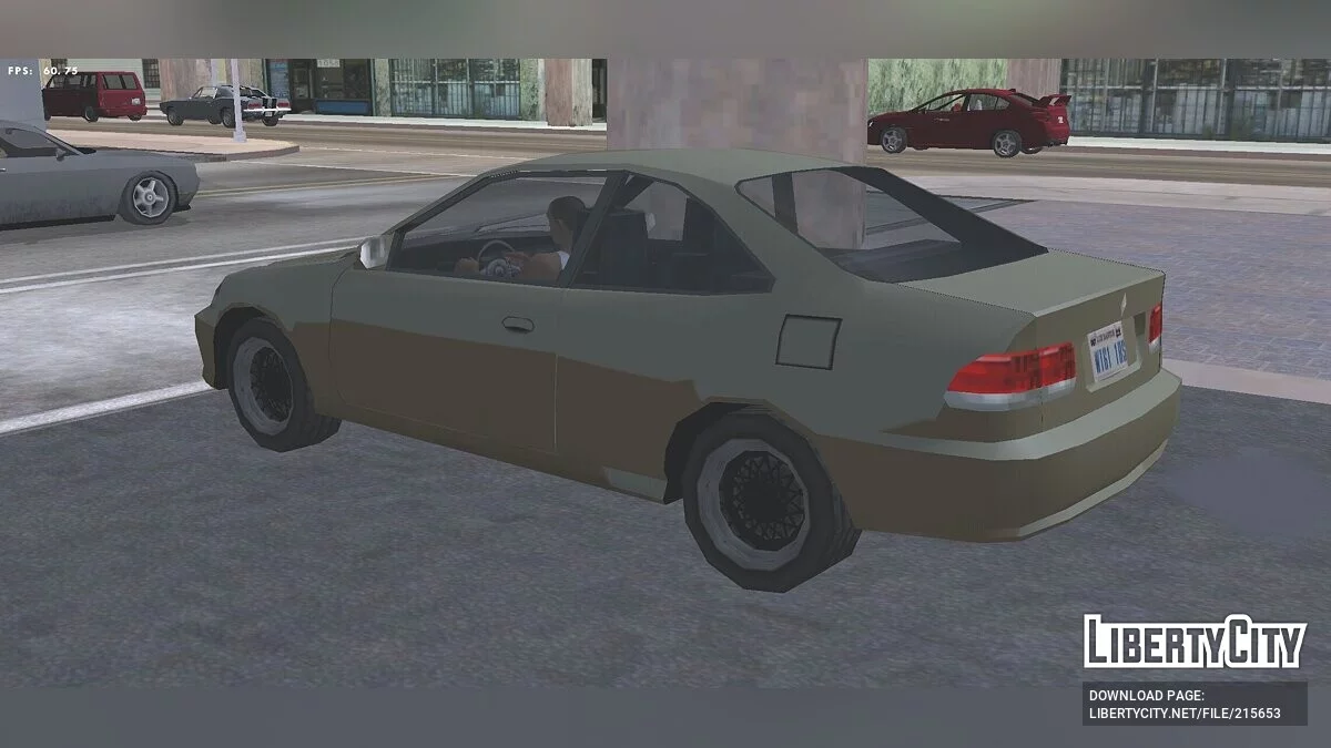Honda Civic (SA Style, только DFF) / GTA San Andreas (iOS, Android)