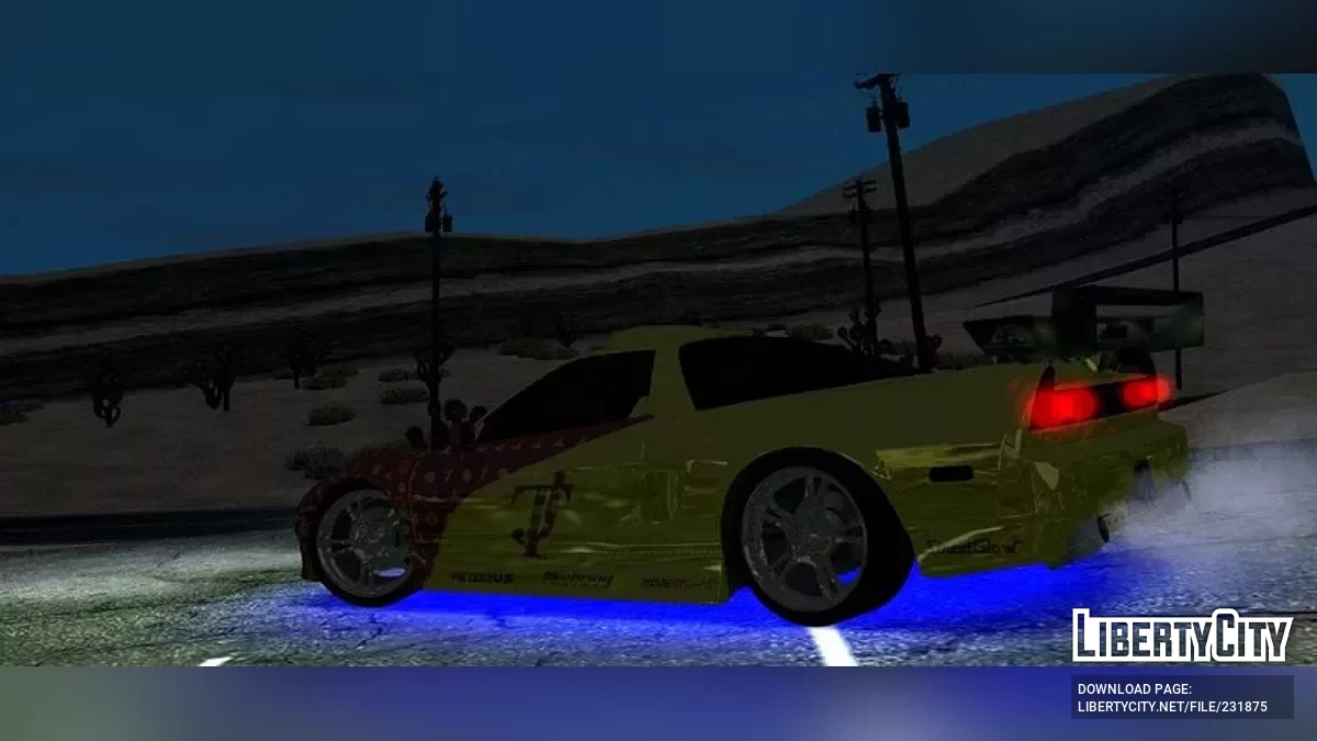 2000 Acura NSX / GTA San Andreas (iOS, Android)