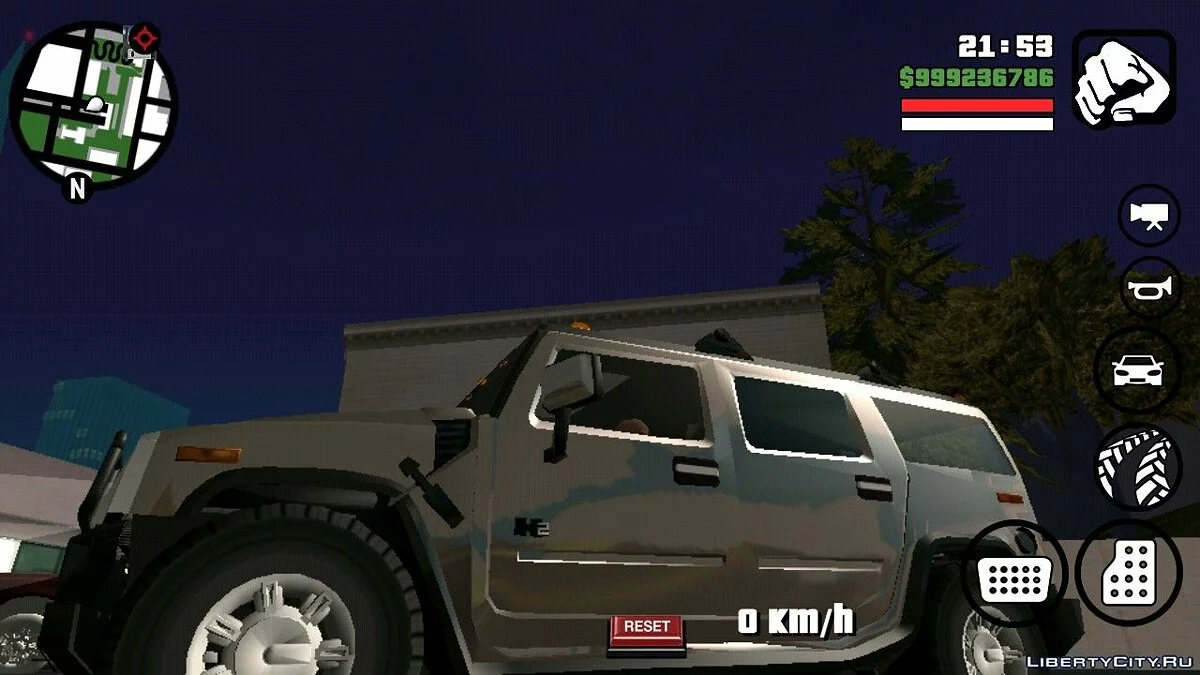 Hummer H2 SUV / GTA San Andreas (iOS, Android)
