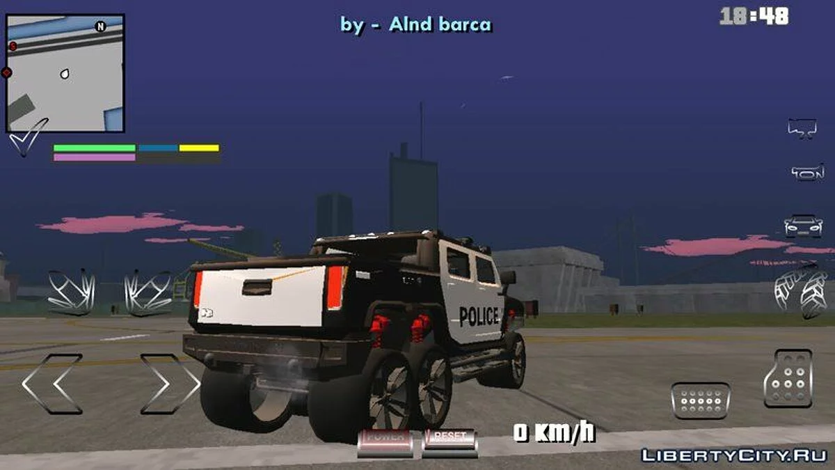 Hummer 6x6 (только DFF) / GTA San Andreas (iOS, Android)