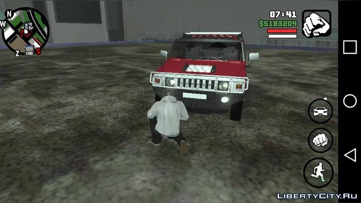 Hummer H2 (только DFF) / GTA San Andreas (iOS, Android)