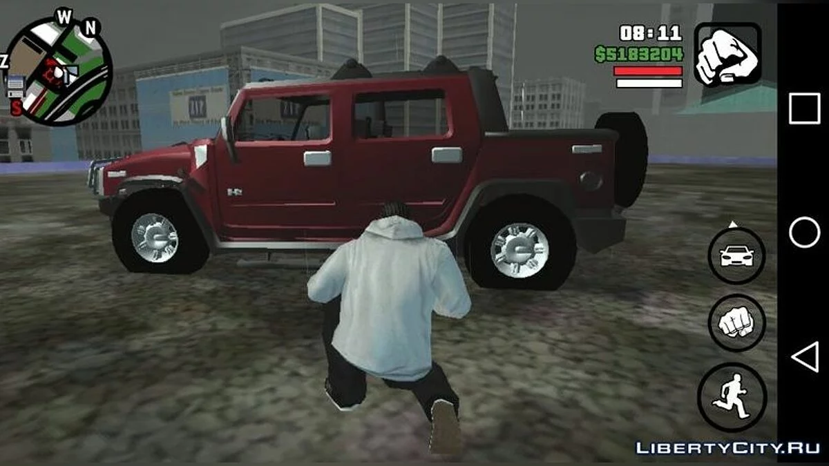Hummer H2 (только DFF) / GTA San Andreas (iOS, Android)