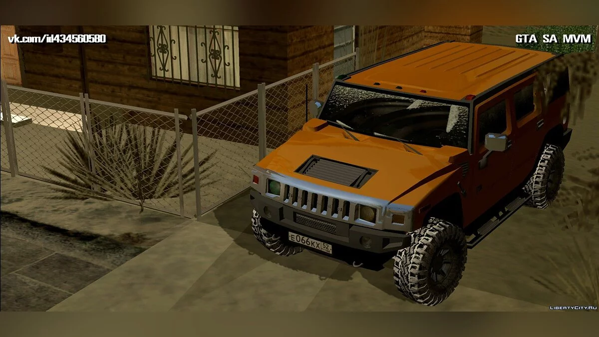 Hummer H2 — зимняя версия / GTA San Andreas (iOS, Android)