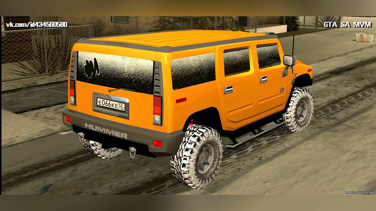 Hummer H2 — зимняя версия / GTA San Andreas (iOS, Android)
