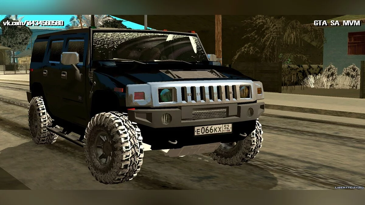 Hummer H2 — зимняя версия / GTA San Andreas (iOS, Android)