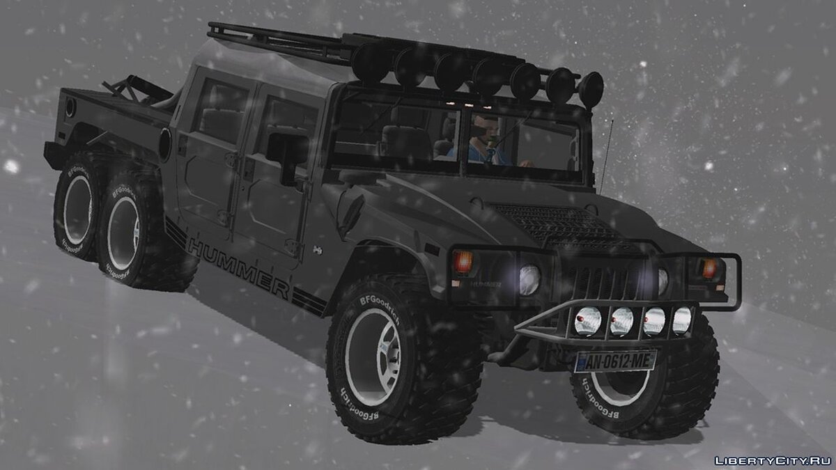 Hummer 6x6 для GTA San Andreas (iOS, Android) - Картинка #5