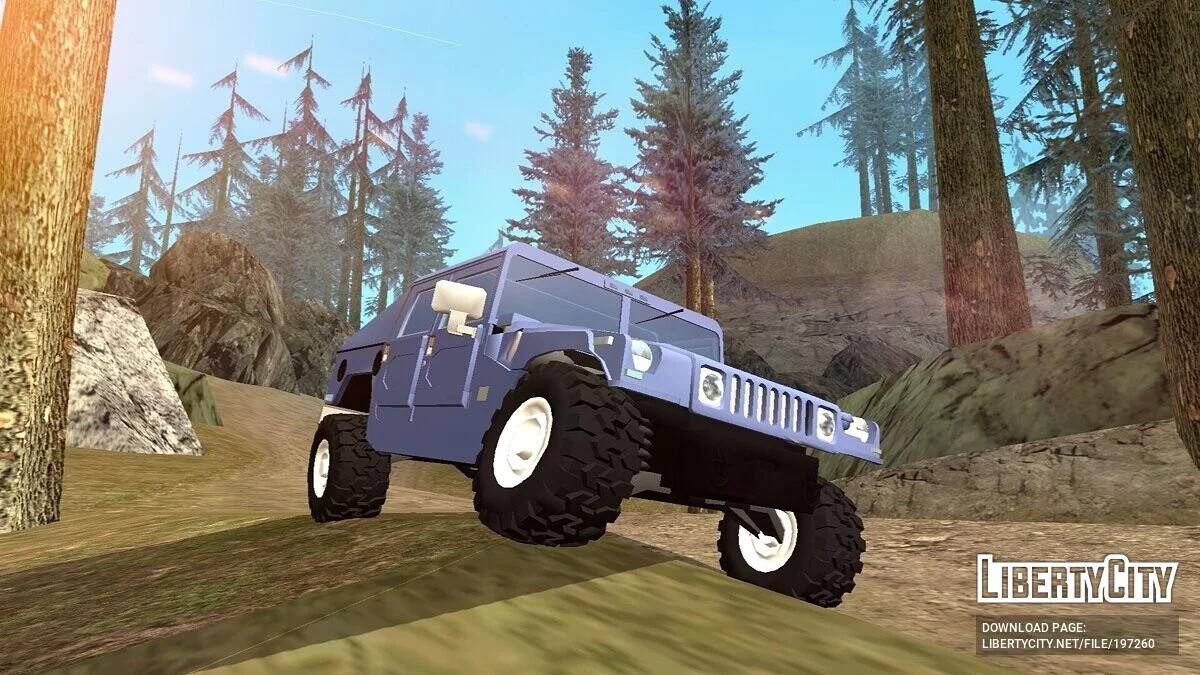 Hummer H1 1992 / GTA San Andreas (iOS, Android)