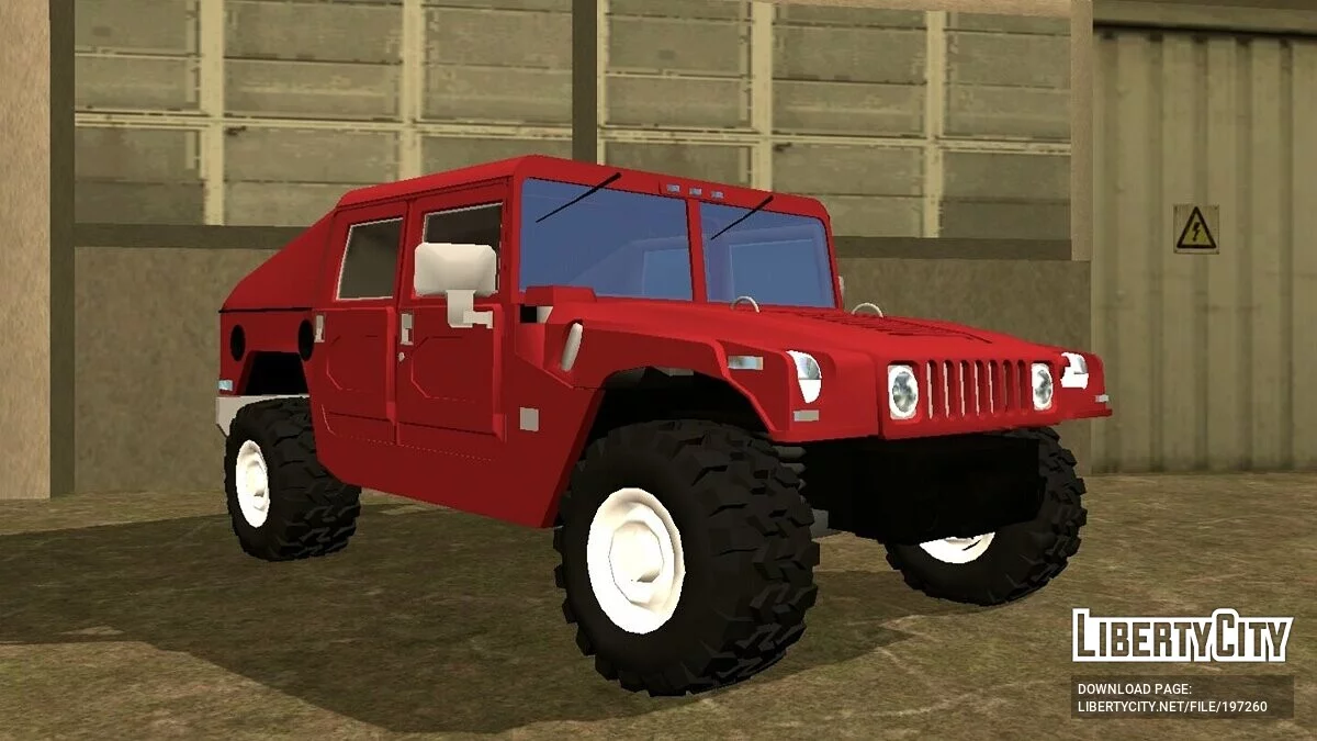 Hummer H1 1992 / GTA San Andreas (iOS, Android)