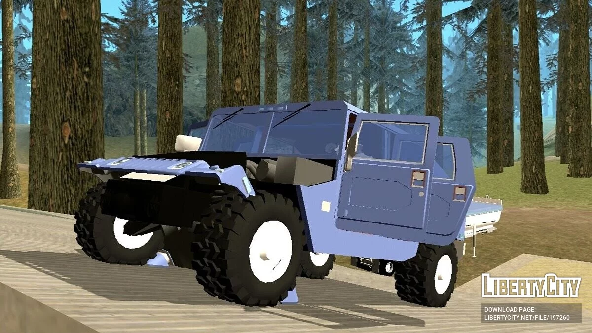 Hummer H1 1992 / GTA San Andreas (iOS, Android)