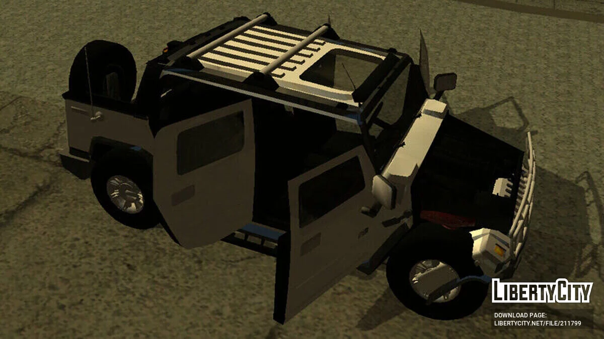 HUMMER H2 (только DFF) / GTA San Andreas (iOS, Android)