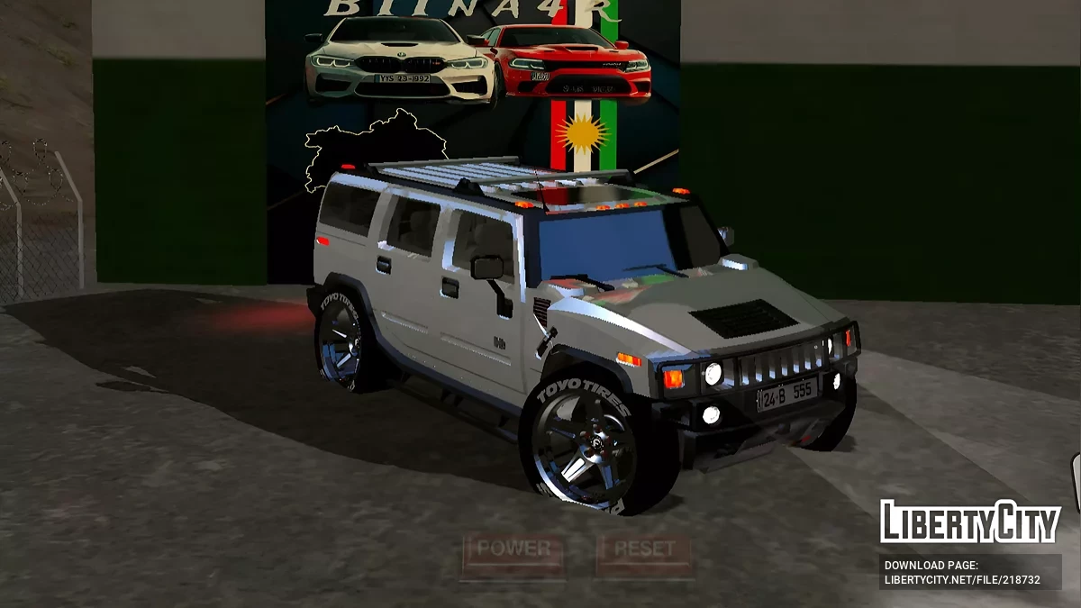 Hummer H2 (DFF only) / GTA San Andreas (iOS, Android)