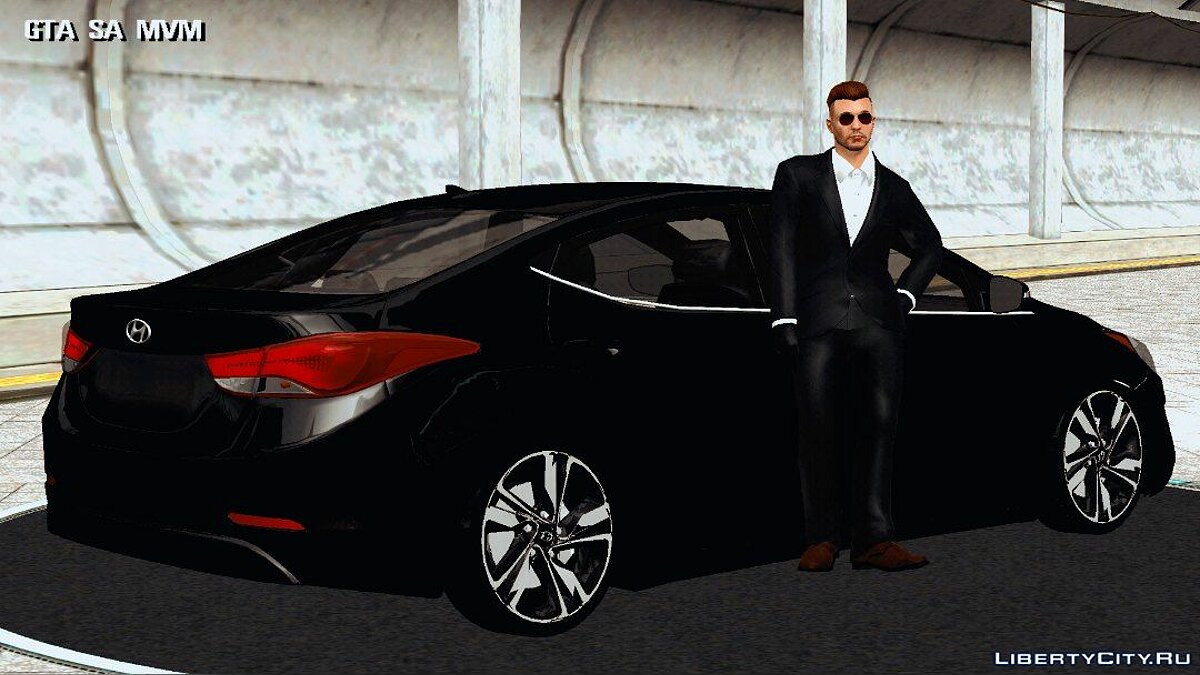 Скачать Hyundai Elantra 2015 для GTA San Andreas (iOS, Android)