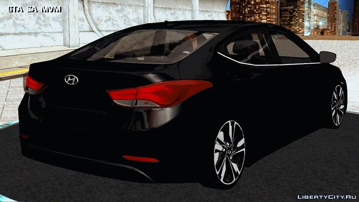 Hyundai Elantra 2015 / GTA San Andreas (iOS, Android)