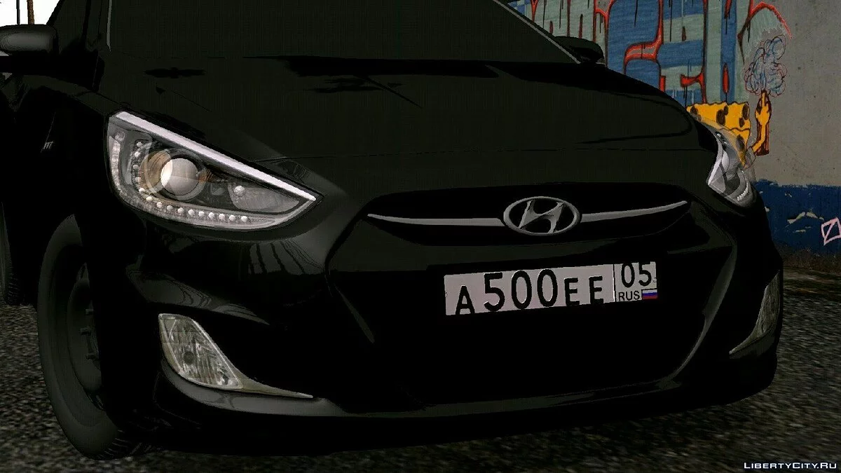 Hyundai Solaris / GTA San Andreas (iOS, Android)