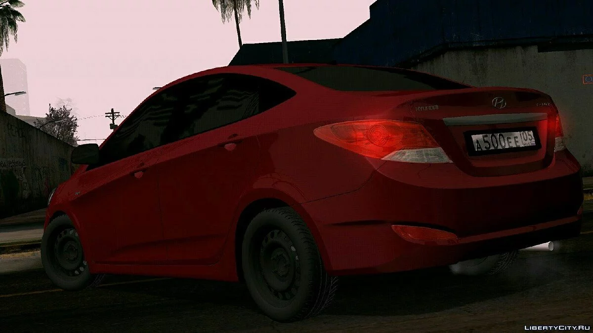 Hyundai Solaris / GTA San Andreas (iOS, Android)