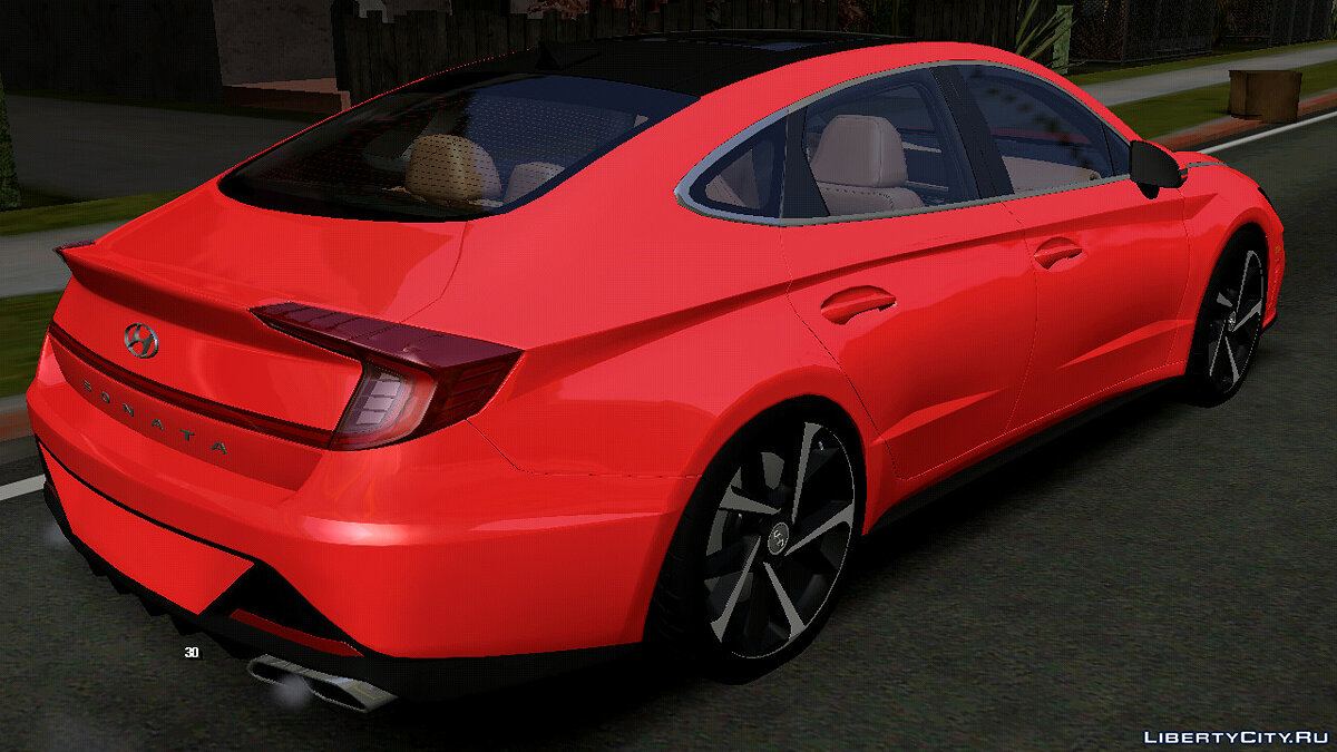 2020 Hyundai Sonata (только DFF) для GTA San Andreas (iOS, Android) - Картинка #2