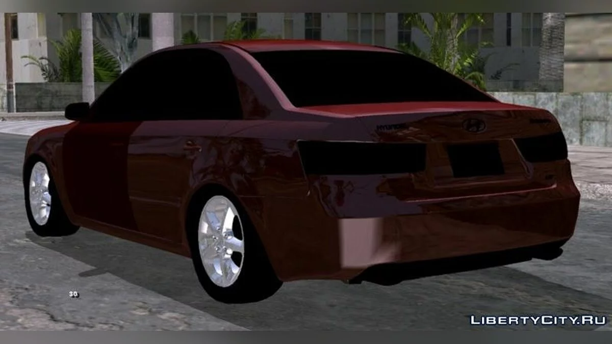 Hyundai Sonata Red Black / GTA San Andreas (iOS, Android)